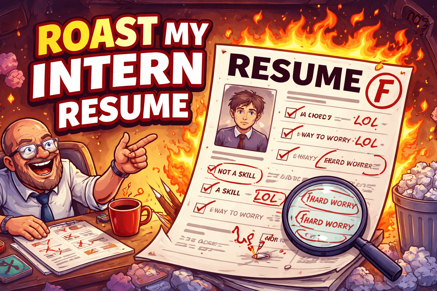 Roast My Intern Resume: Get Honest Feedback for Internship Applications