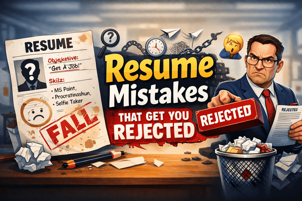 Resume Mistakes That Get You Rejected