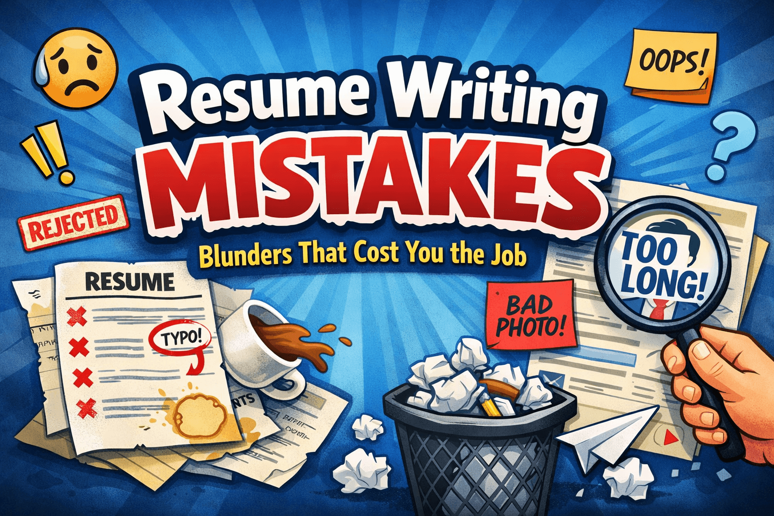 Resume Writing Mistakes (And How to Fix Them)