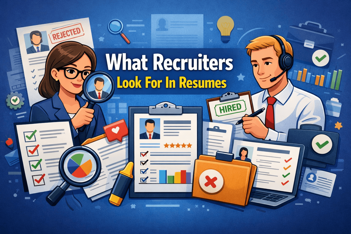 What Recruiters Look For In Resumes