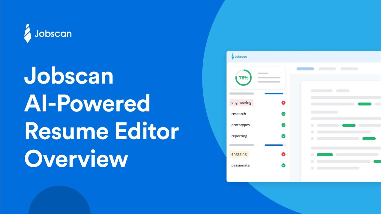 Jobscan Resume Checker screenshot