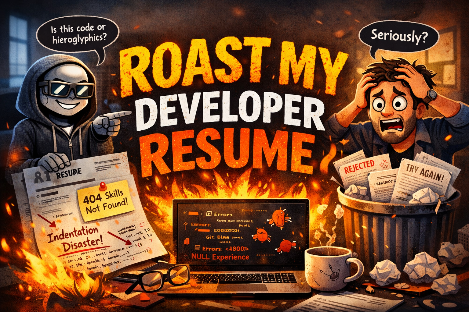 Roast My Developer Resume: Get Honest Tech Resume Feedback in Minutes ...
